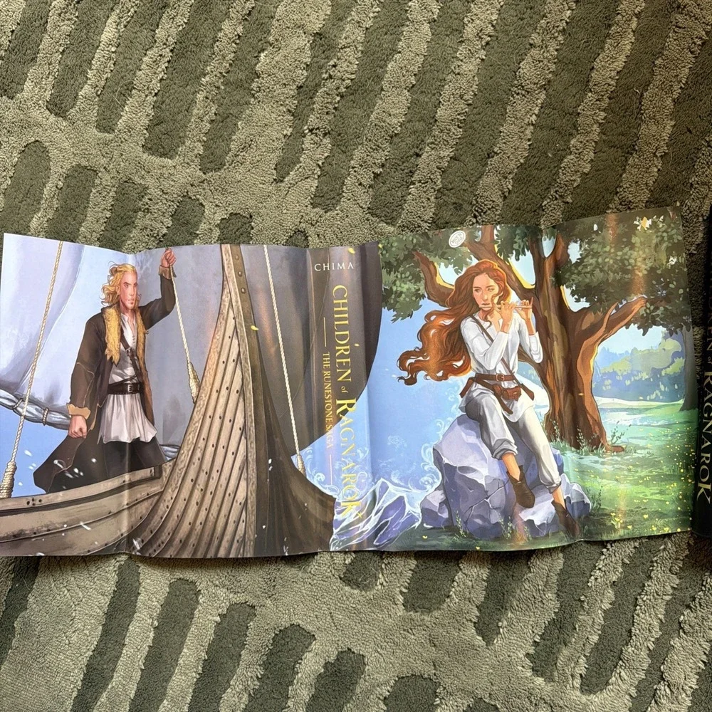 LitJoy Children of Ragnarok Signed Special Edition Cinda Williams Chima